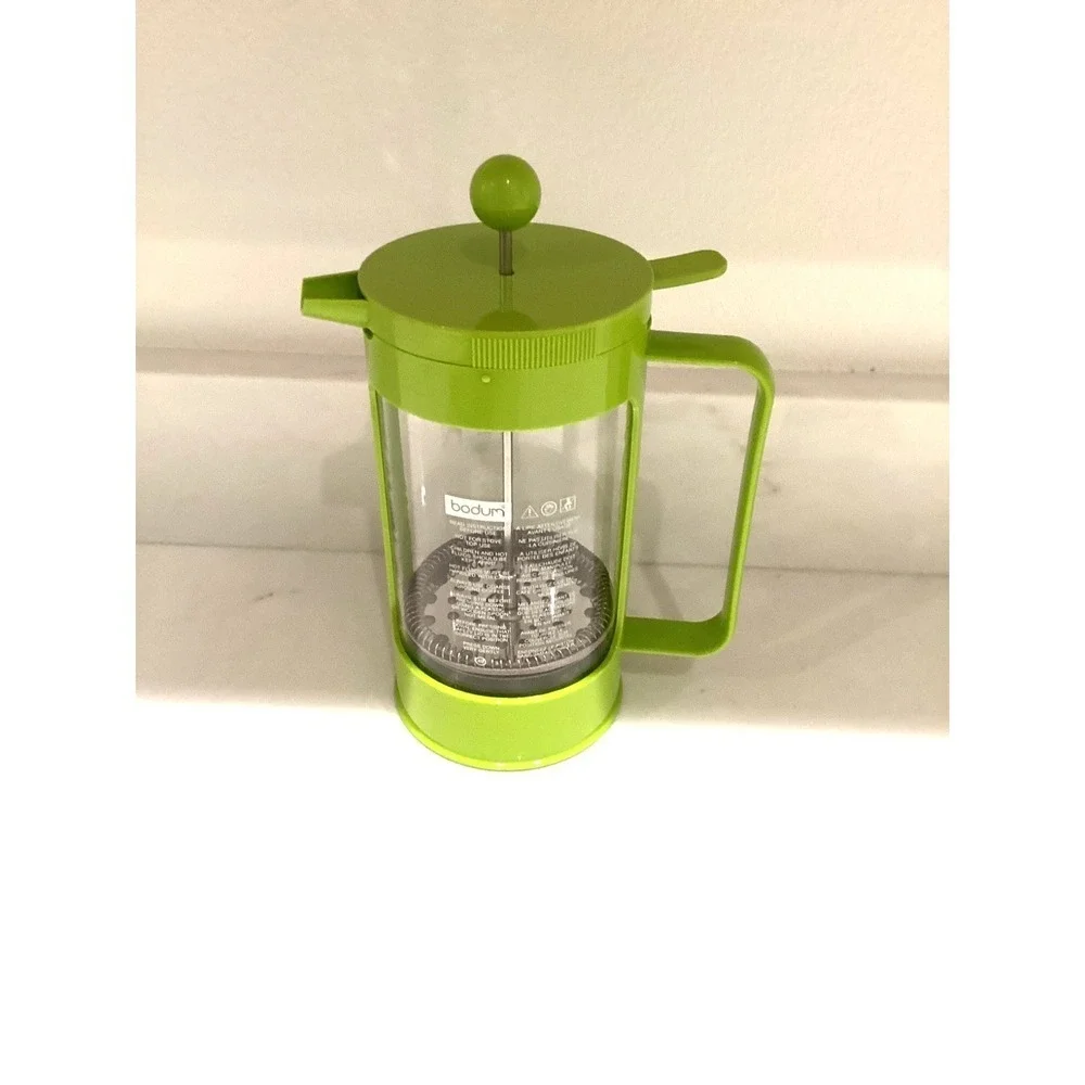 Bodum Lime Green French Press Coffee Maker 4 Cups 32 Ounce